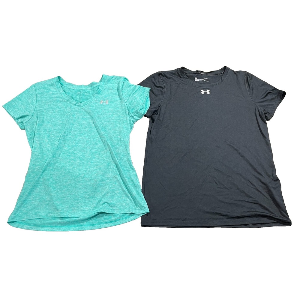 Under Armour Shirt Women Medium Fitted & Loose Activewear Performance